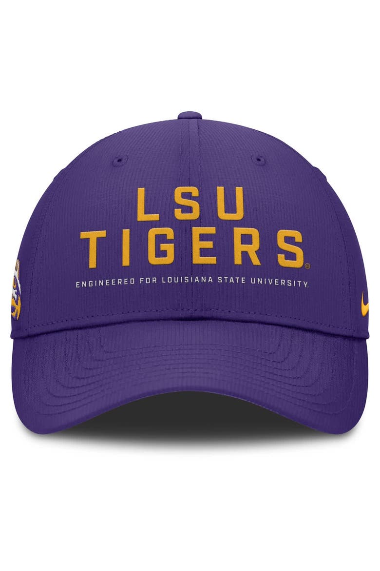 Men's Nike Purple LSU Tigers 2025 On-Field Gameday Club Adjustable Hat, Alternate, color, Purple