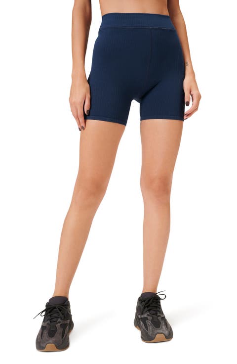 Seamless Rib Bike Shorts (Regular & Plus Size)