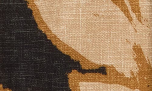 Shop Democracy Print Wide Leg Pants In Midnight Sand Multi