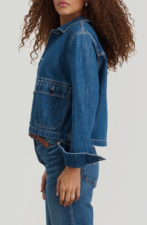 ALEX MILL ALEX MILL MARFA CROP DENIM WORK JACKET 
