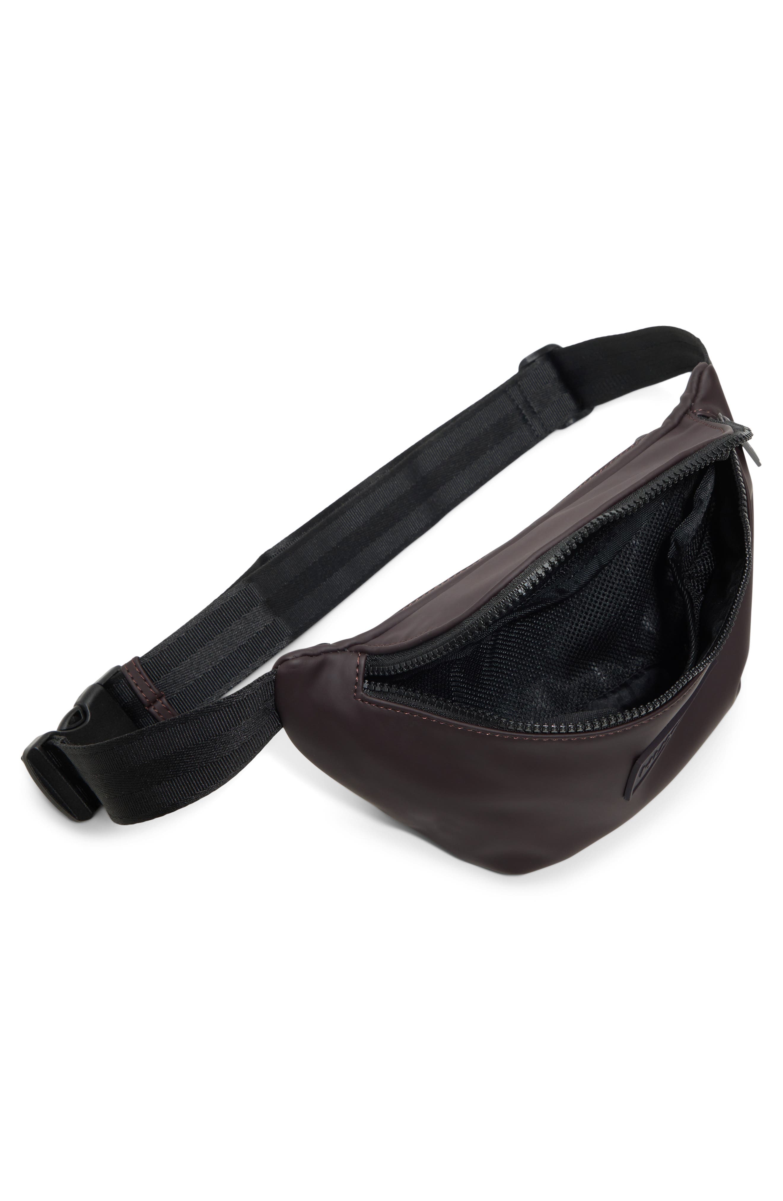 Errand Belt Bag, Alternate, color, DARK CHOCO