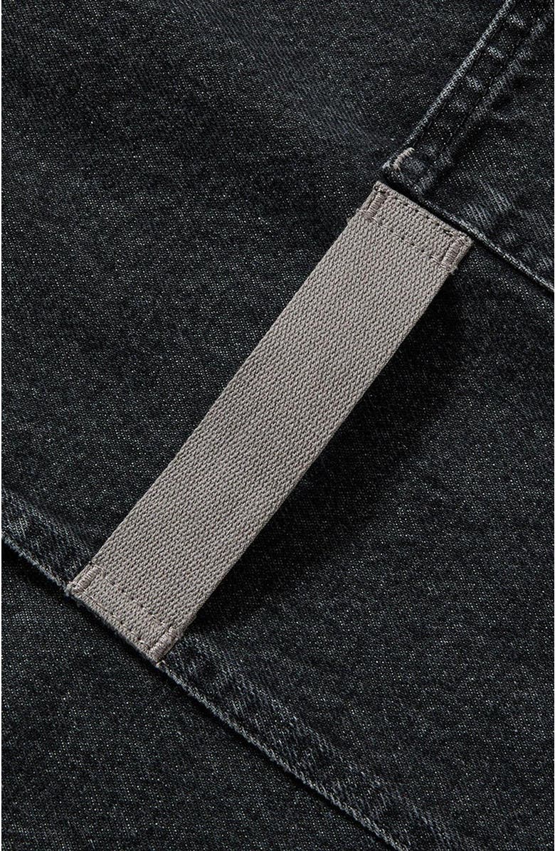 Hedley & Bennett The Crossback Apron - Oyster Grey Denim, Alternate, color, Oyster