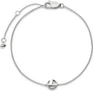 Monica Vinader Initial Pendant Bracelet