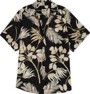 AK ANNE KLEIN Floral Print Shirt
