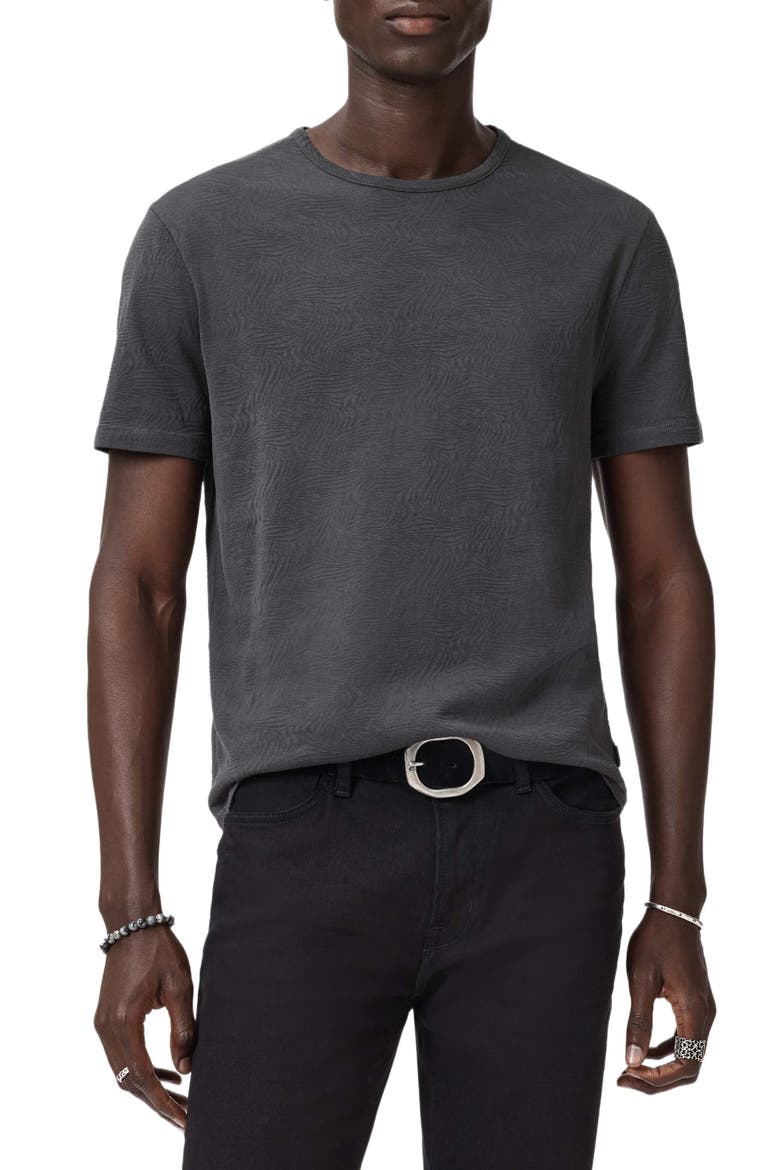 Blaise Wave Organic Cotton T-Shirt, Main, color, IRON GREY