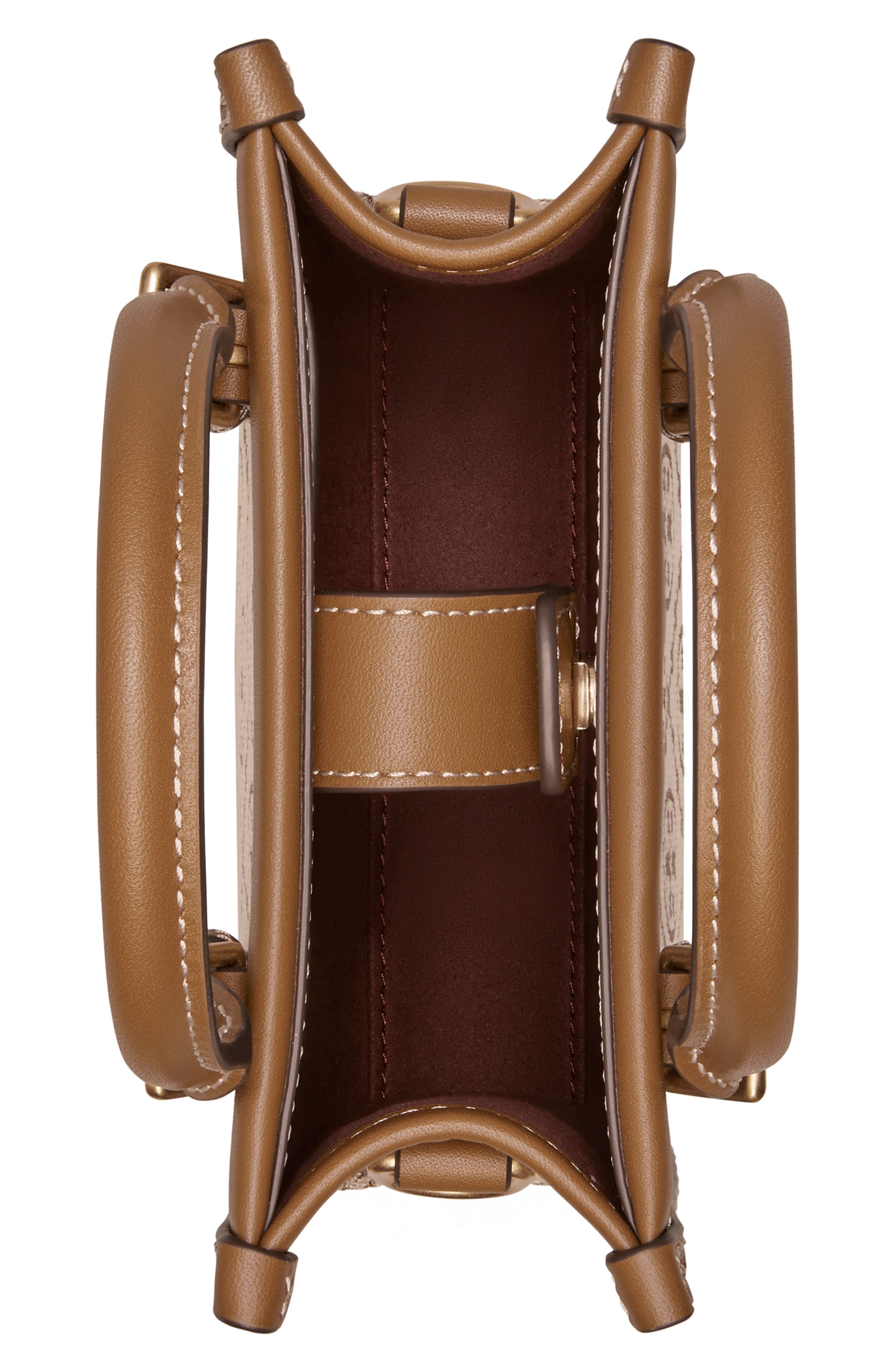 Tory Burch T Monogram Jacquard Mini Tote, Alternate, color, 