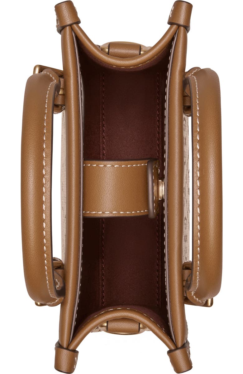 Tory Burch T Monogram Jacquard Mini Tote, Alternate, color,