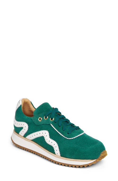 The Office Of Angela Scott The Remi Sneaker In Green