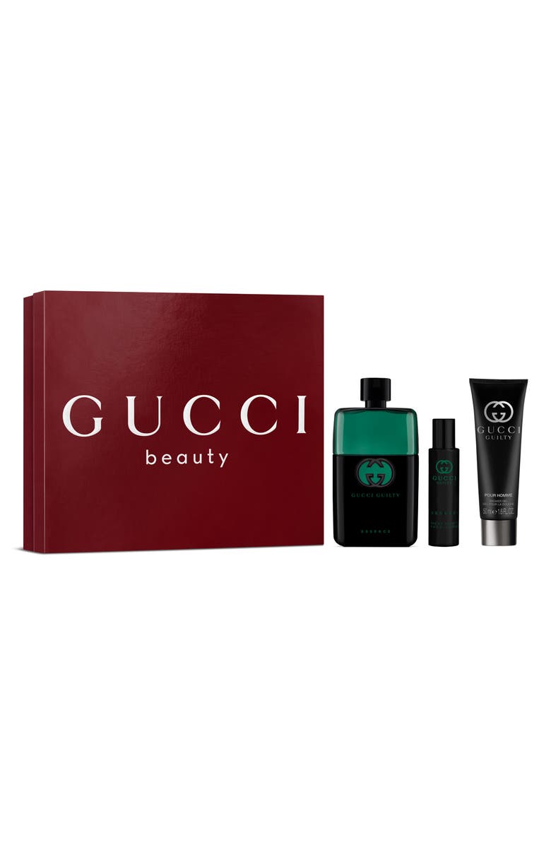 Gucci Guilty pour Homme Essence Eau de Toilette 3-Piece Gift Set $191 Value, Main, color, 