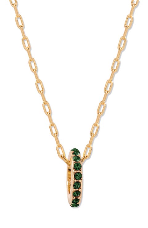 Gabby Birthstone Necklace
