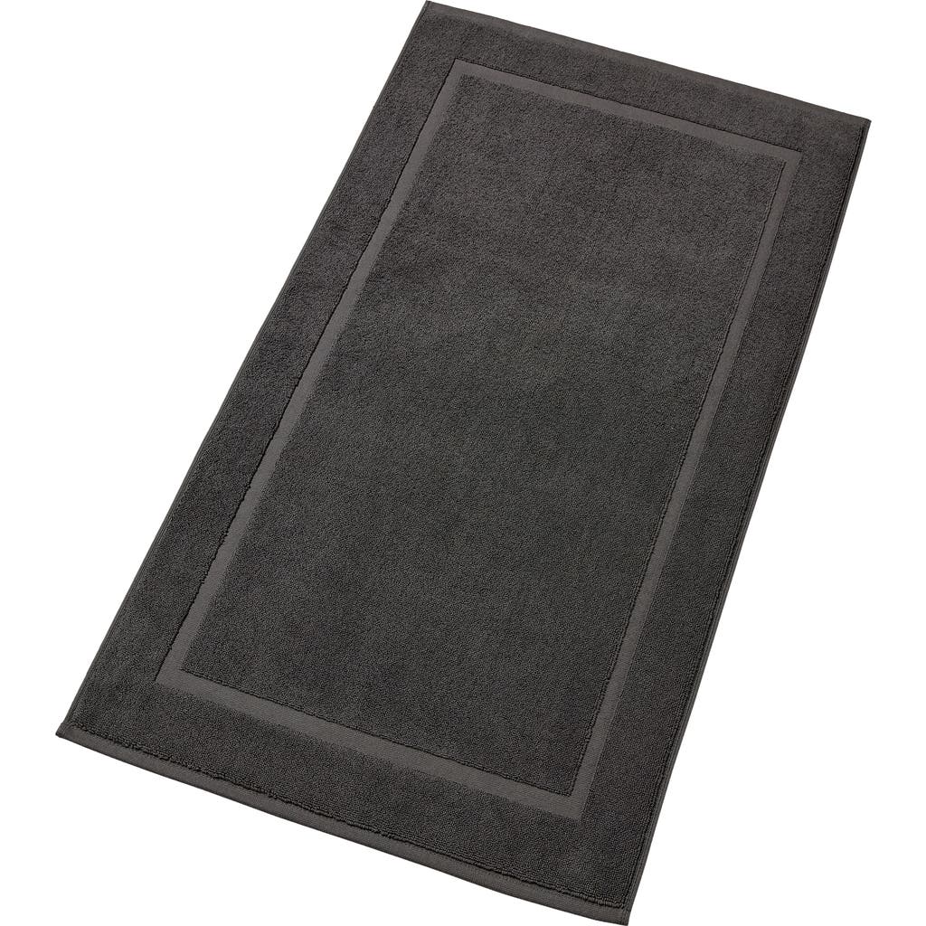 Christy Renaissance Classic Cushiony Soft Cotton Bath Mat In Ash Gray