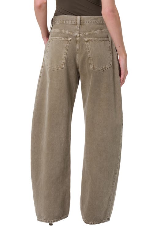 Agolde Sefton Pleated High Waist Barrel Jeans
