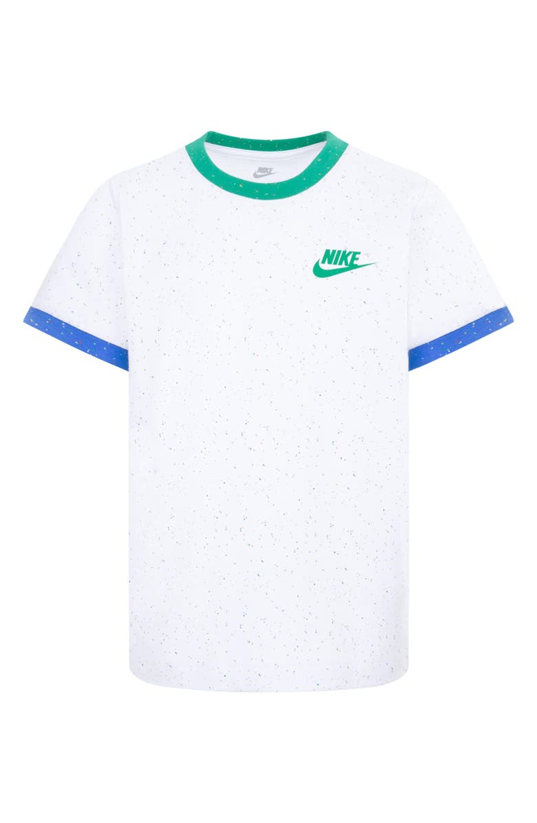 Nike Kids' Sportswear Ringer Graphic T-Shirt, Main, color, 