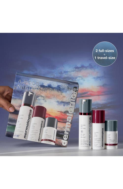 Dermalogica ® A Good Night's Rest Set $166 Value In Transparent