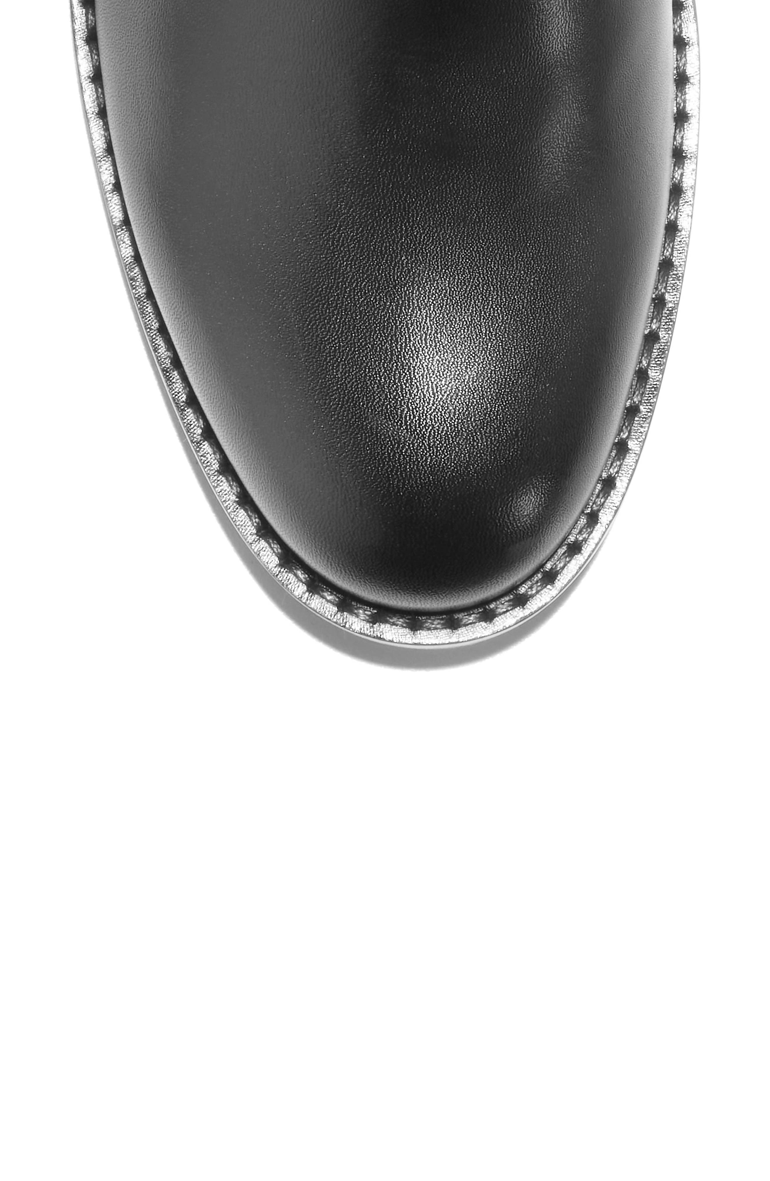 Cole Haan Celestina Riding Boot, Alternate, color, Black Leather