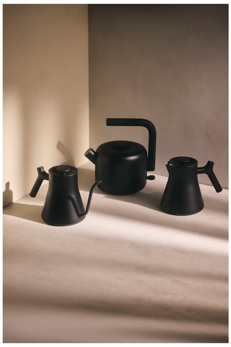 Corvo EKG Pro Electric Kettle, Alternate, color, MATTE BLACK WALNUT