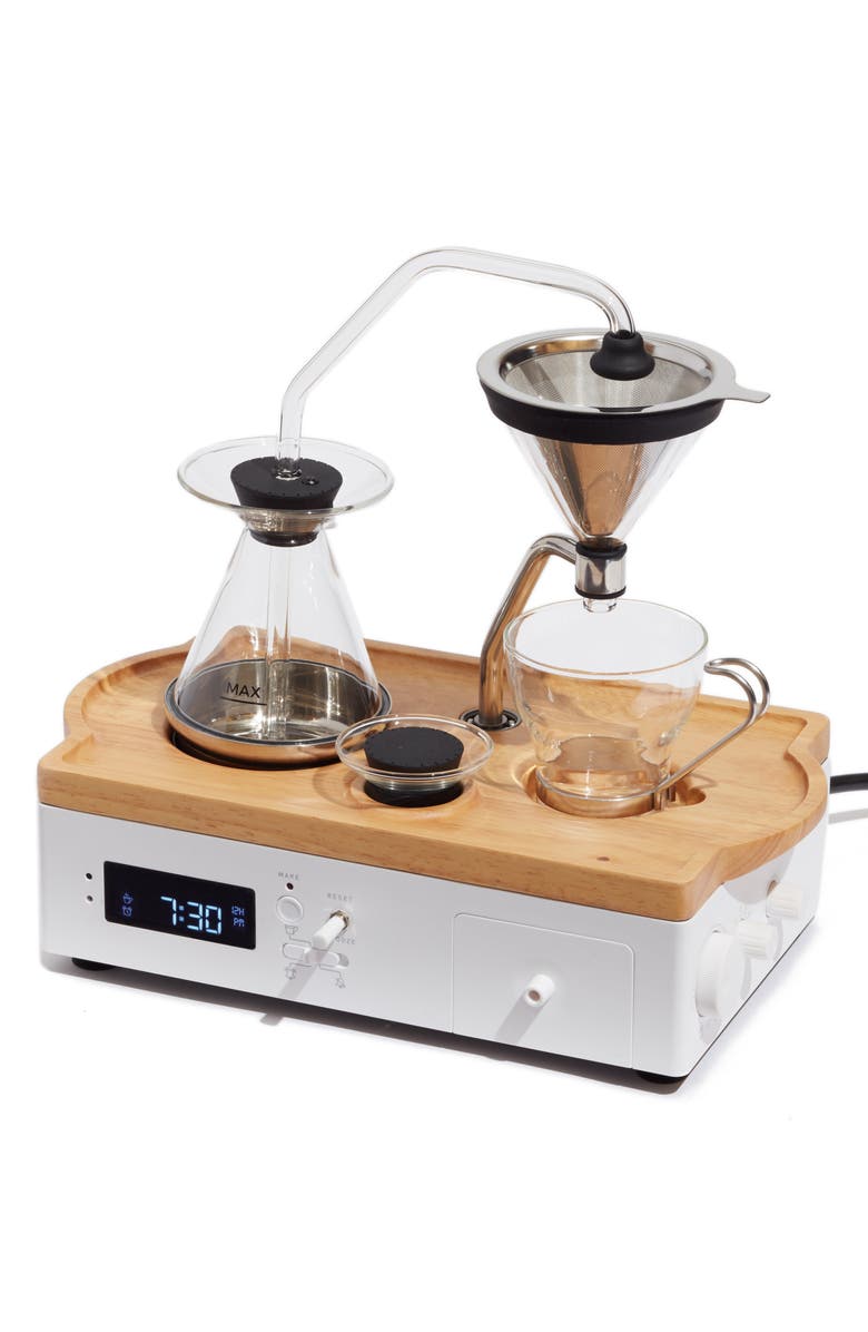 BARISIEUR Soda Says x Barisieur Coffee & Tea Alarm Clock, Main, color,