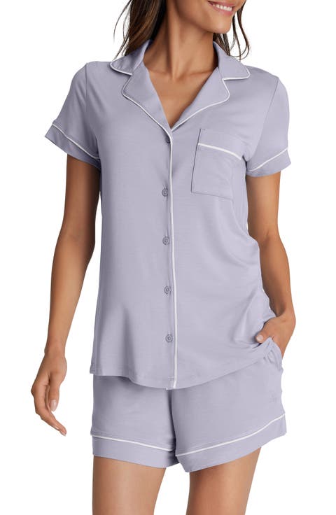 Piped Short Pajamas