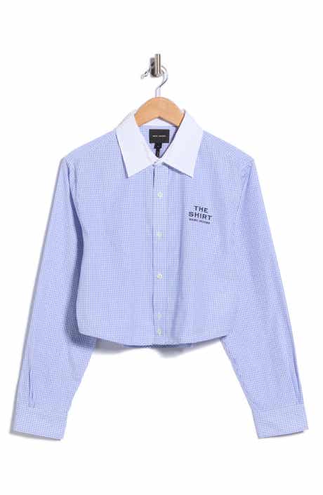 The Cropped Femme Cotton Shirt