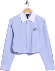 Marc Jacobs The Cropped Femme Cotton Shirt
