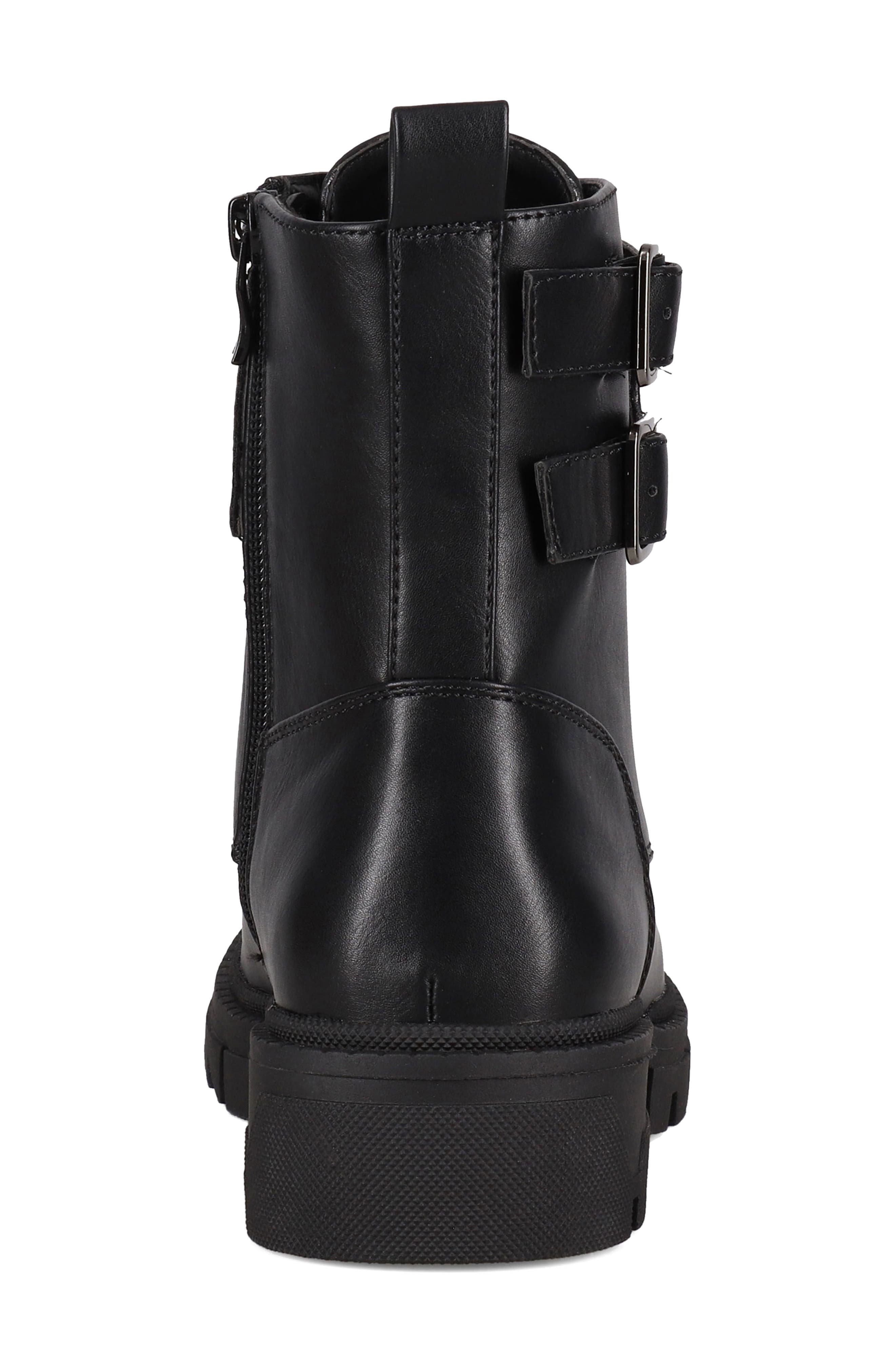 AQUATHERM BY SANTANA CANADA Jaycee Leather Lug Sole Boot, Alternate, color, Black