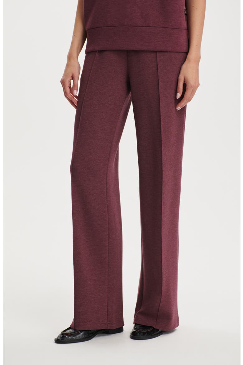 The Wide Leg 30-Inch Pants, Main, color, SASSAFRAS MARL