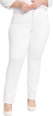 NYDJ Marilyn Waist Match Straight Leg Jeans