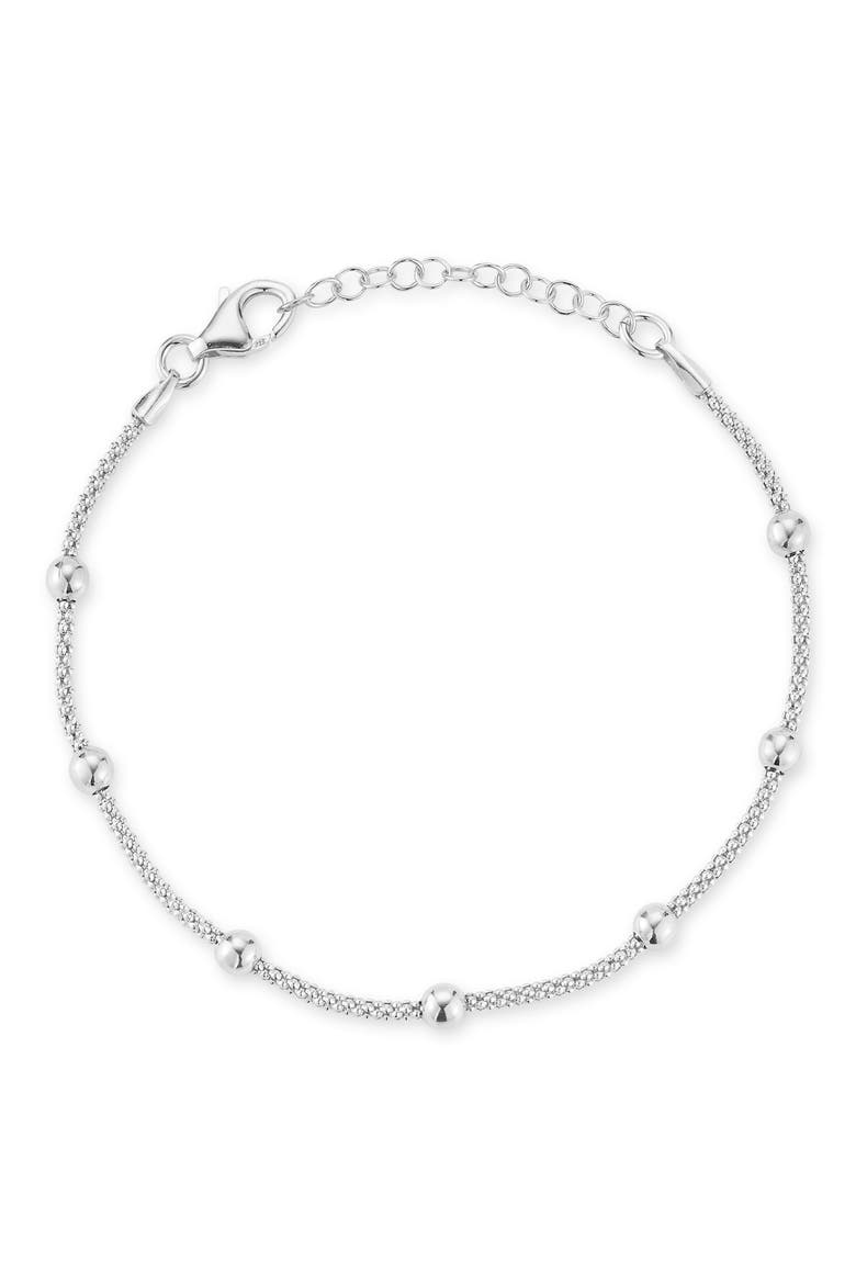 Ball Bracelet, Main, color, SILVER