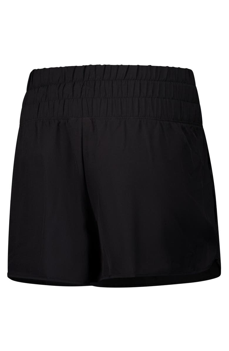 Champion Women's Champion Black Georgia Bulldogs Tailgate Her Woven Shorts, Alternate, color, Black