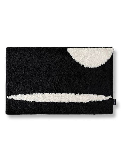 Ultra Soft Contemporary Abstract Bath Rug