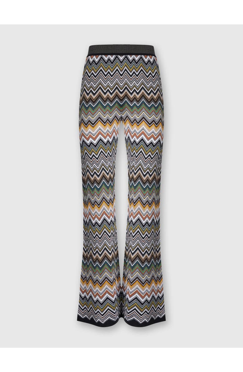 Missoni Long Pants With Chevron Pattern, Main, color, Multicoloured