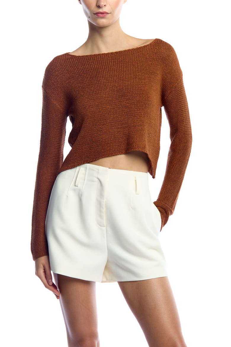 Sawyer Lightweight Sweater, Main, color, Terracotta