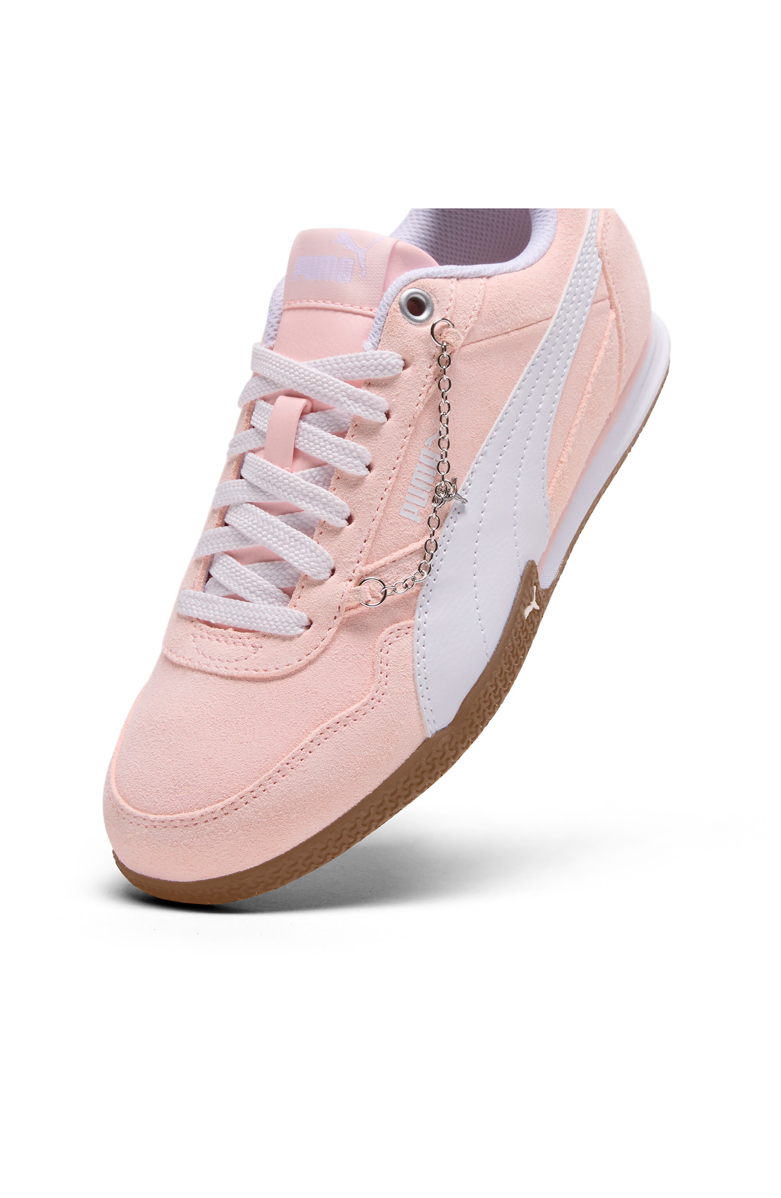 PUMA Kids' Bella Donna SL Sneaker, Alternate, color, Frosty Pink-Puma White