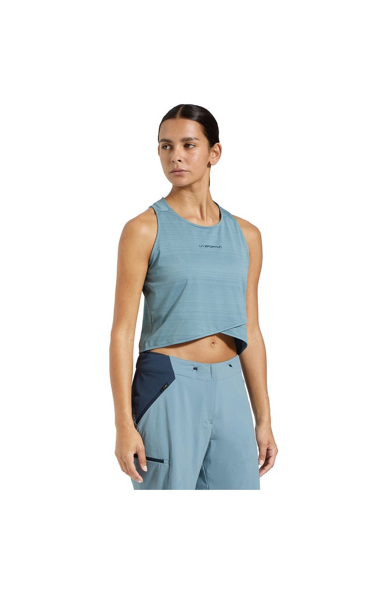 La Sportiva Sunfire Tank Top - Women's, Alternate, color, Limestone/Night Sky