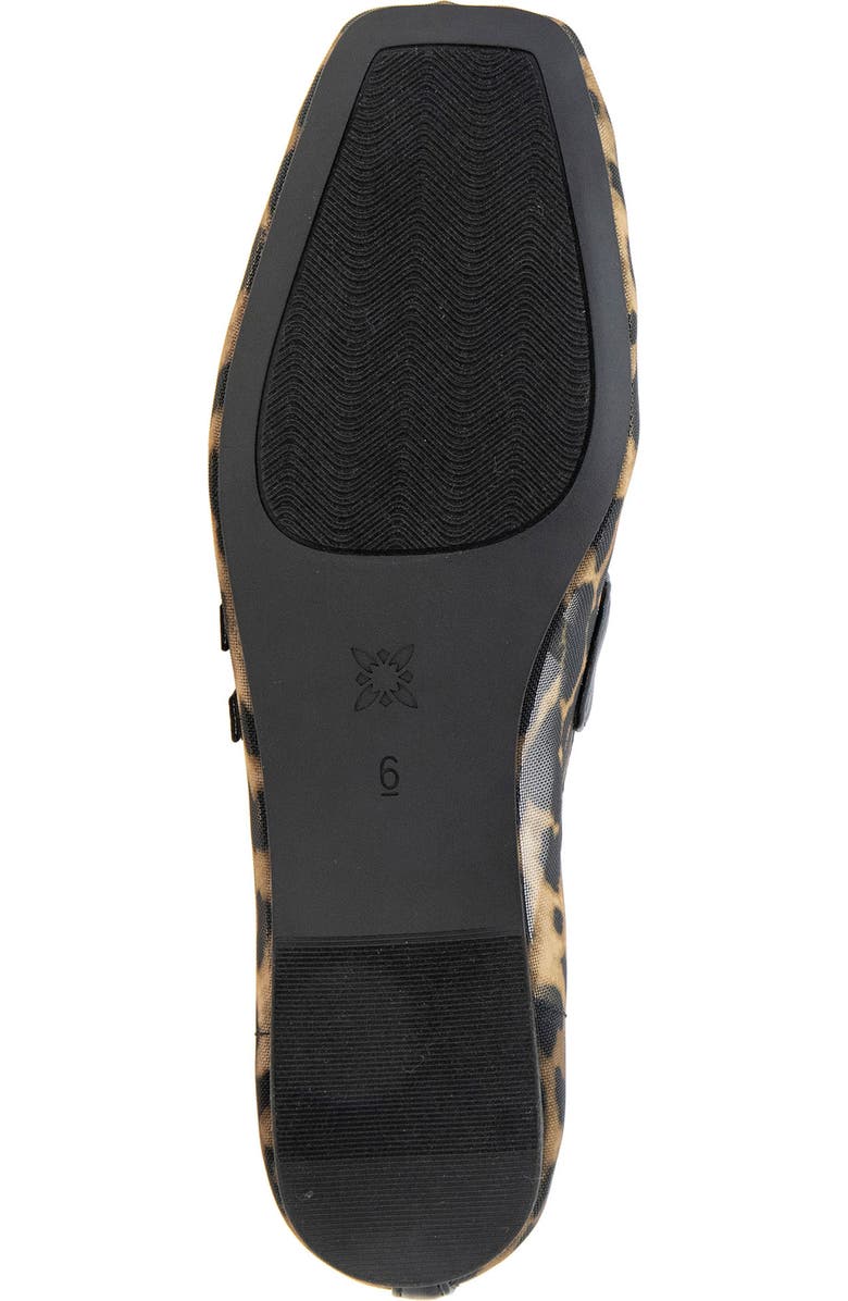 BCBGeneration Harisa Mary Jane Flat, Alternate, color, Cheetah Print