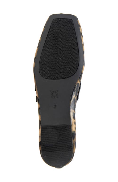 Bcbg Harisa Mary Jane Flat In Animal Print