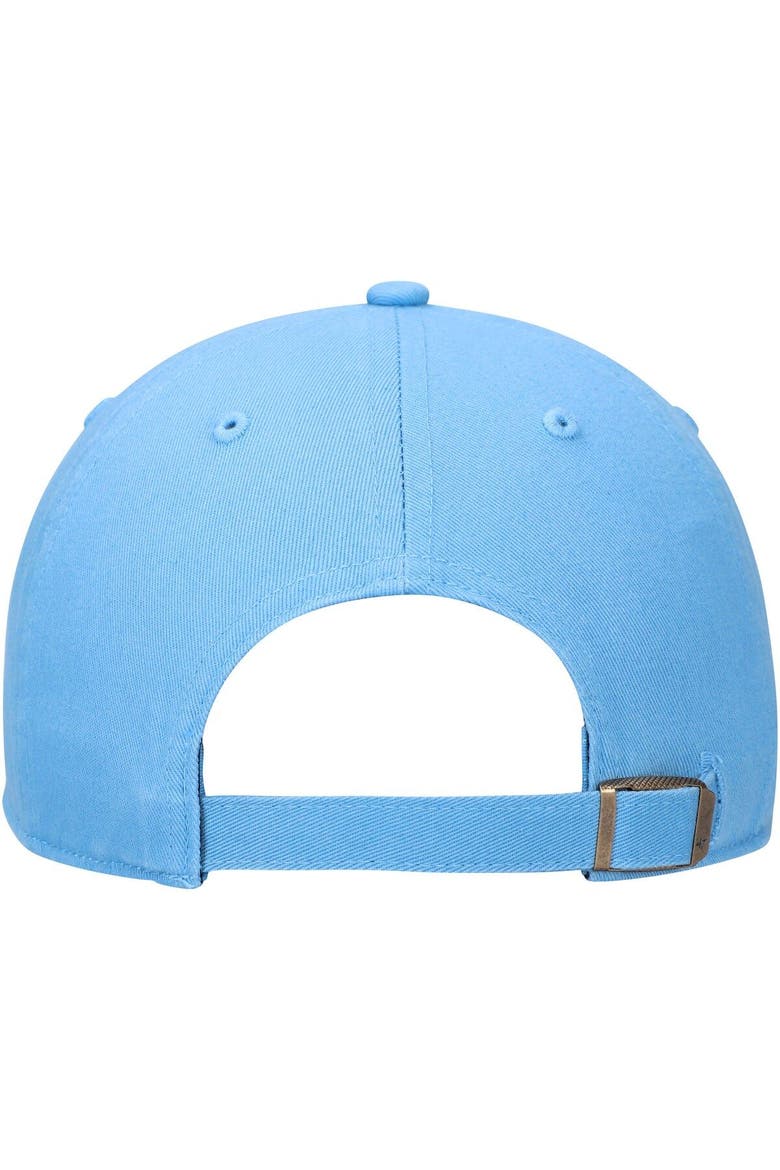 Men's '47 Light Blue St. Louis Cardinals Logo Cooperstown Collection Clean Up Adjustable Hat, Alternate, color, Light Blue