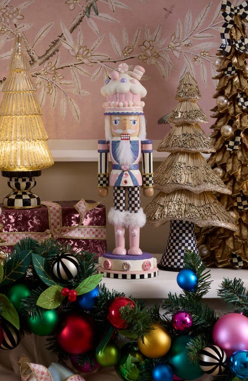 Mackenzie-childs Mackenzie Childs Rosy Sweets Nutcracker Figurine In Multi