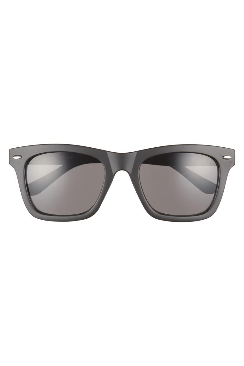 Julian 55mm Square Sunglasses, Alternate, color, BLACK/ GREY