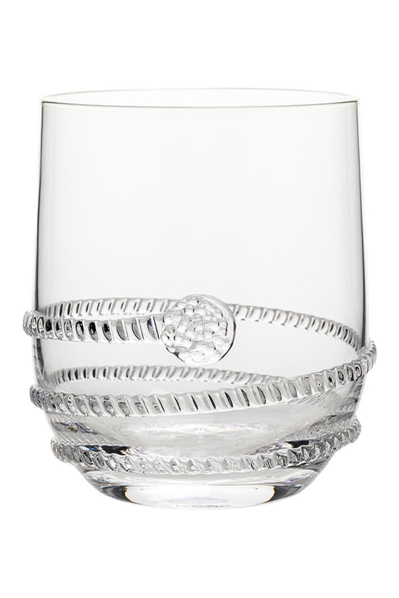 Heritage Set of 4 Assorted Stemless Wine Glasses, Alternate, color, CLEAR