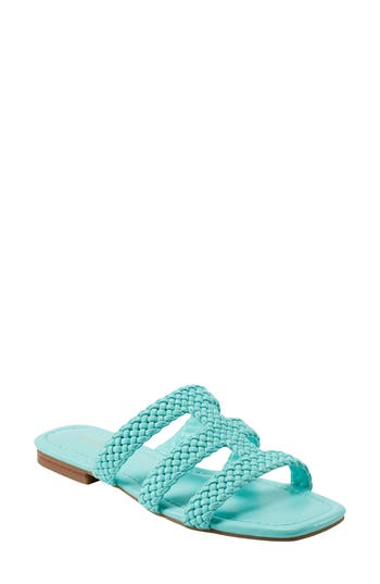 Shop Bandolino Summer Slide Sandal In Light Blue