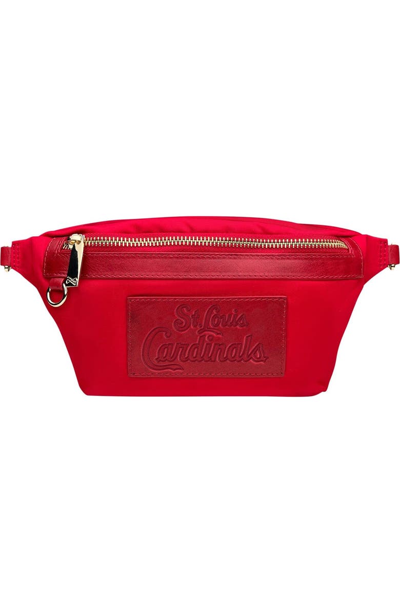 LUSSO St. Louis Cardinals Regan Fanny Pack, Alternate, color, Red