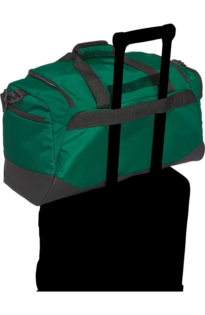 adidas Defender 5 Small Duffel Bag, Alternate, color, Team Dark Green
