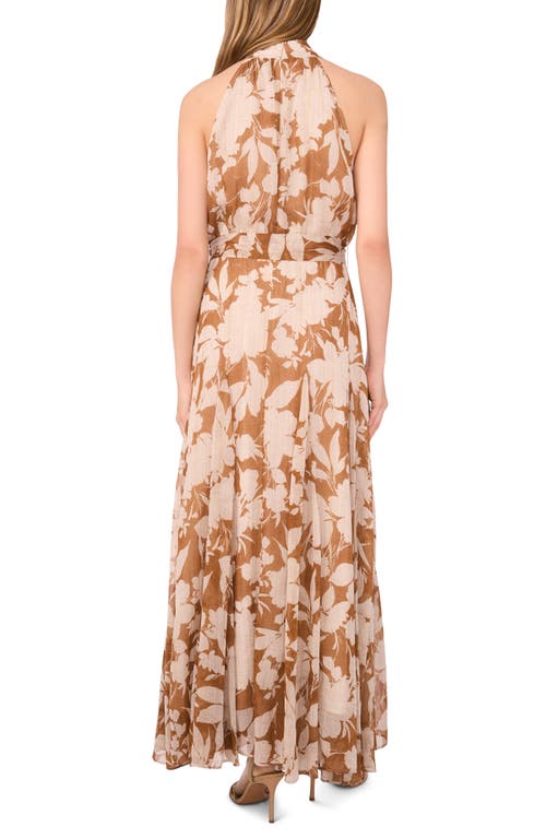 Halogenr Halogen(r) Halter Neck Belted Maxi Dress