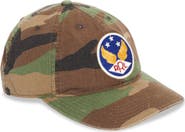 Double RL Camo Print Cotton Ripstop Snapback Baseball Cap