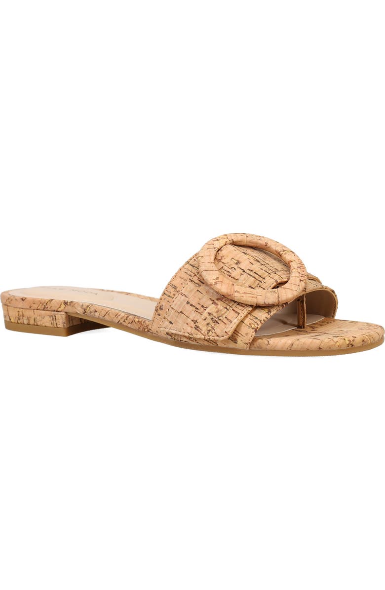 Pelle Moda Bianka Slide Sandal, Main, color, Natural