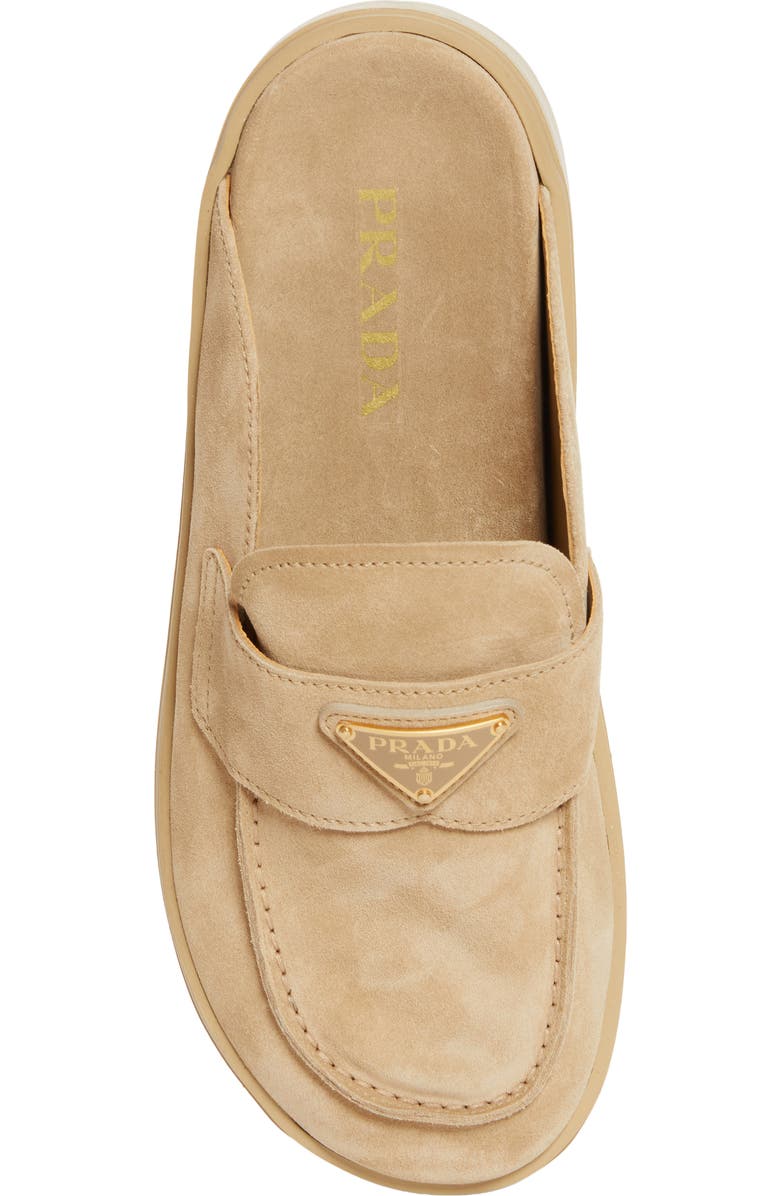 Prada Flatform Clog, Alternate, color, Ecru