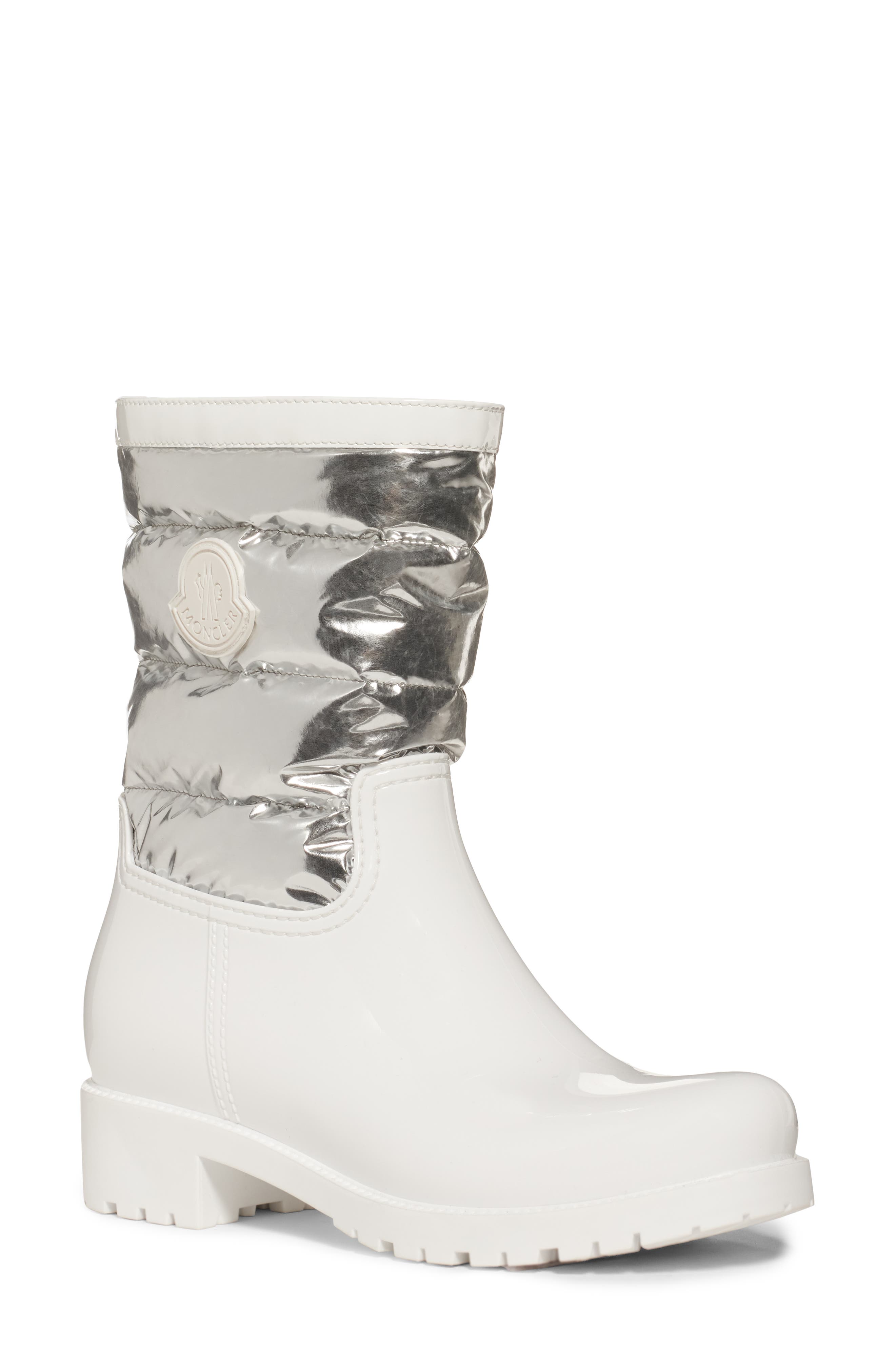 Moncler Gisele Waterproof Rain Boot, Main, color, 