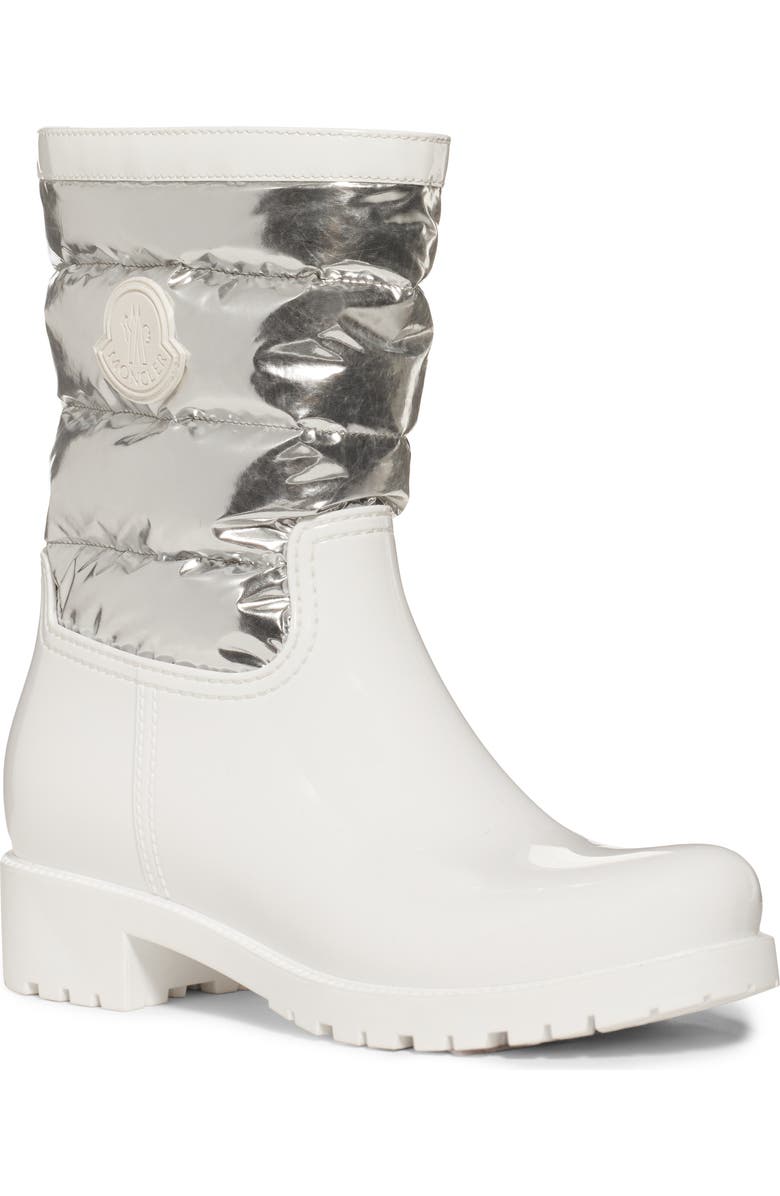 Moncler Gisele Waterproof Rain Boot, Main, color,