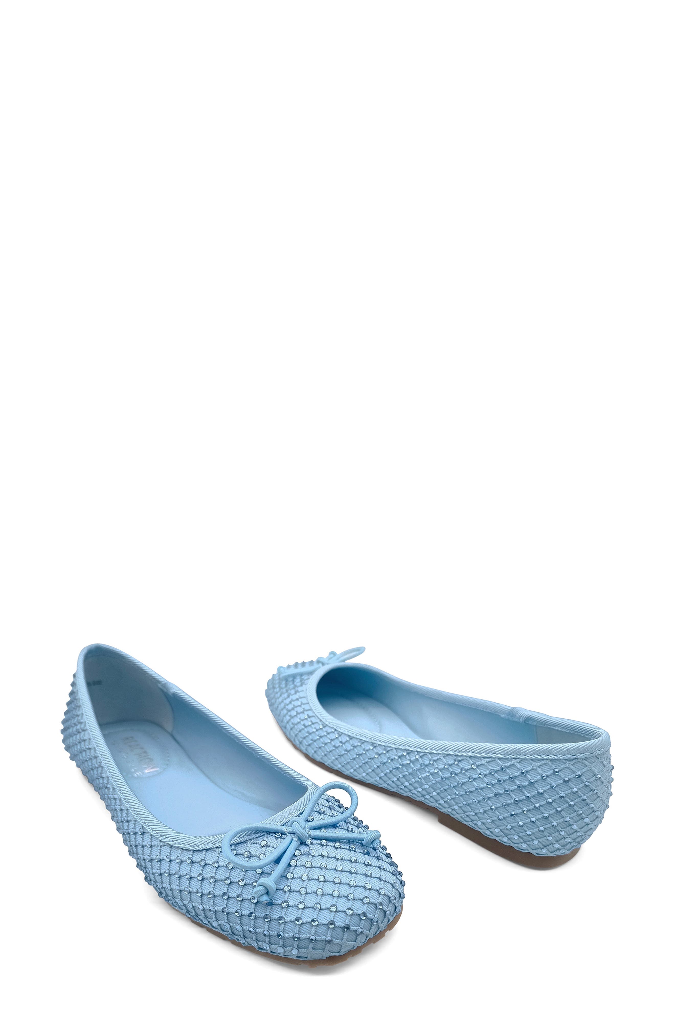 Kenneth Cole Reaction Elstree Mesh Ballet Flat, Alternate, color, Blue Sky